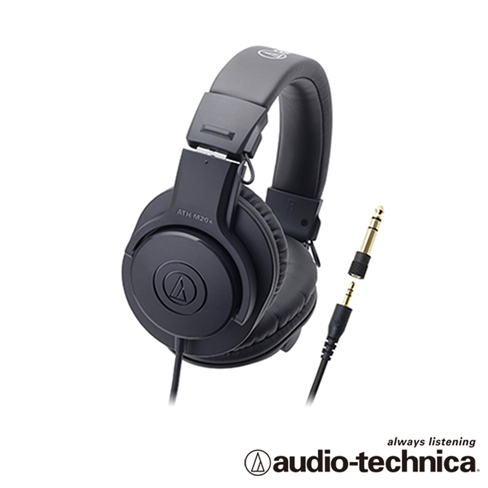 audio-technica 專業型監聽耳機 ATHM20x