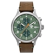 TIMEX 天美時 遠征系列  42毫米三眼計時戶外手錶 (草綠x棕 TXTW2W16400) product thumbnail 1