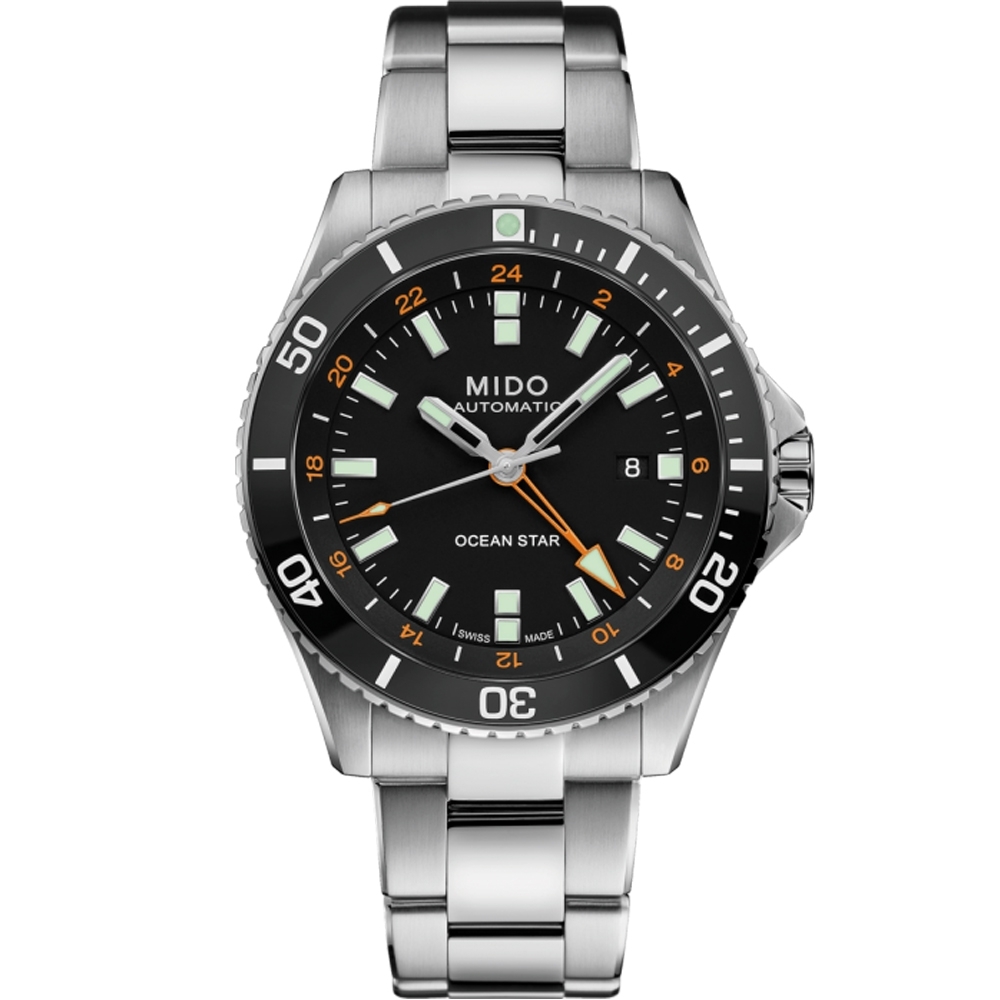 MIDO Ocean Star 海洋之星 GMT 200米潛水機械錶(M0266291105101)44mm