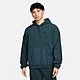 NIKE 上衣 男款 長袖上衣 帽T 運動 AS M NK CLUB+ POLAR FLC PO HOO 綠 FB8389-328 (3S3510) product thumbnail 1