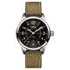 Hamilton KHAKI FIELD卡其野戰機械腕錶-黑x軍綠/42mm product thumbnail 1