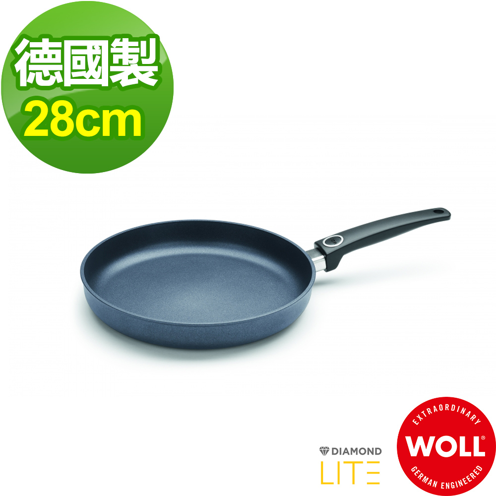 【德國WOLL】Diamond Lite Induction 新鑽石系列28CM不沾平底鍋