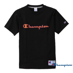 Champion AS刺繡LOGO短TEE 黑色