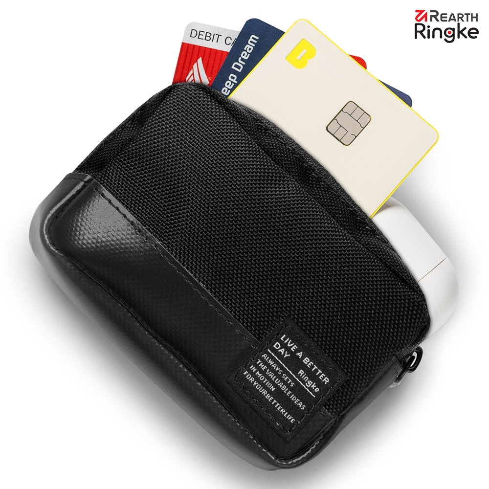 【Ringke】Mini Pouch [Tarpaulin Brick] 磚型防水布收納袋