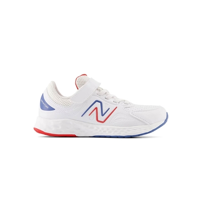 New Balance Fresh Foam 76T 童鞋 中童 白藍色 皮革 緩震 輕盈 運動 慢跑鞋 PA76TBR1