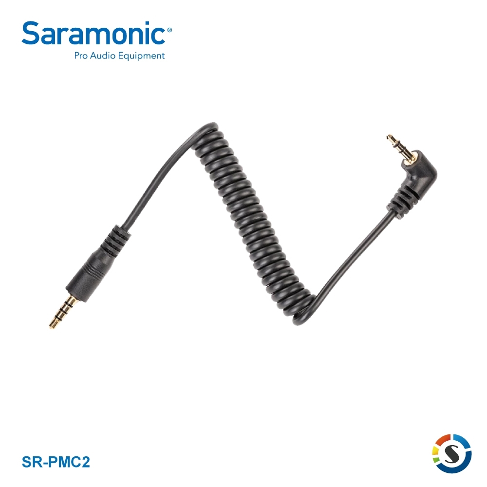 Saramonic楓笛 SR-PMC2 麥克風轉接線