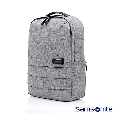 Samsonite新秀麗 Varsity簡約多功能筆電後背包14(灰色)