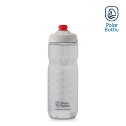 Polar Bottle 20oz 雙層保冷噴射水壺 BOLT 白銀