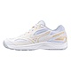 Mizuno Cyclone Speed 4 [V1GC238000] 女 排球鞋 基本款 運動 訓練 輕量 白 淺橘 product thumbnail 1