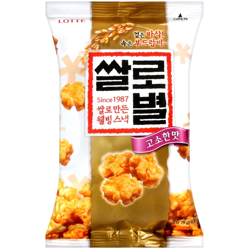 Lotte 星星小米果(78g)