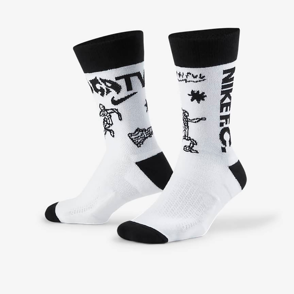 NIKE FC SNKR SOX ESSENTIAL CRE 塗鴉彩繪 長襪-多色-CV4248902