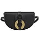 CHLOE DARRYL BELT BAG系列燙印LOGO牛皮車縫造型腰包(黑) product thumbnail 1