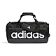 Adidas Linear Duffel M 黑色 大Logo 運動 旅遊 手提 背帶 健身包 HT4743 product thumbnail 1