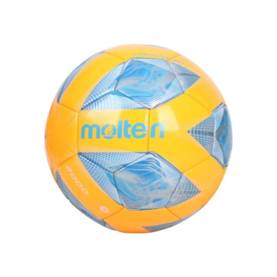 MOLTEN #3合成皮足球-訓練 3號球 兒童足球 亮皮 F3A2000-OB 橘藍銀