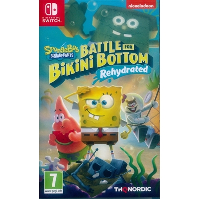 海綿寶寶：為比奇堡而戰 -重新灌水- Spongebob Squarepants: Battle for Bikini Bottom - Rehydrated - - NS Switch 中英日文歐版