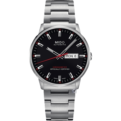 MIDO 美度錶 Commander 天文台認證機械錶(M0214311105100)40mm