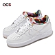 Nike 童鞋 Air Force 1 Low GS 女鞋 大童 白 全白 皮革 果凍底 休閒鞋 AF1 FN8912-111 product thumbnail 1