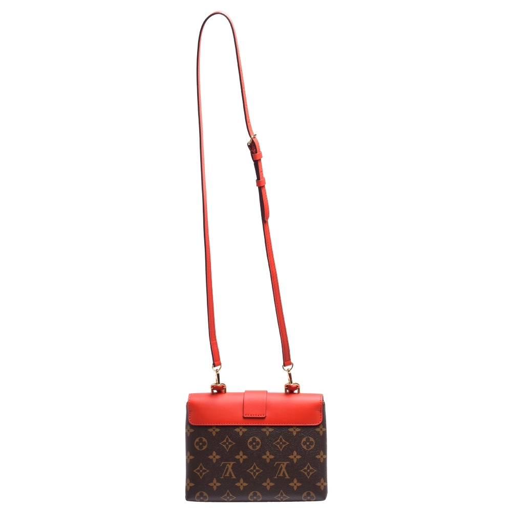 Louis Vuitton Monogram Canvas Locky BB Coquelicot M44322