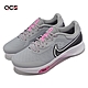 Nike 高爾夫球鞋 Air ZM Infinity Tour Next% 男女鞋 寬楦 灰 粉紅 高球 鞋釘 DM8446-060 product thumbnail 1