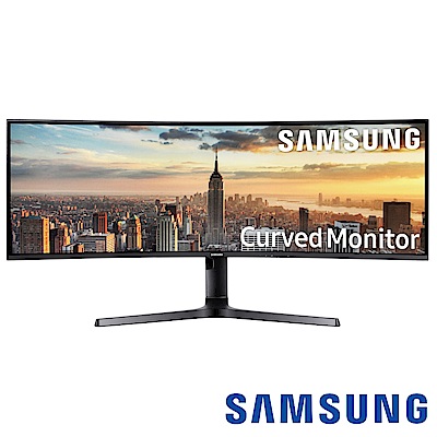 SAMSUNG C43J890DKE 43型VA曲面電腦螢幕