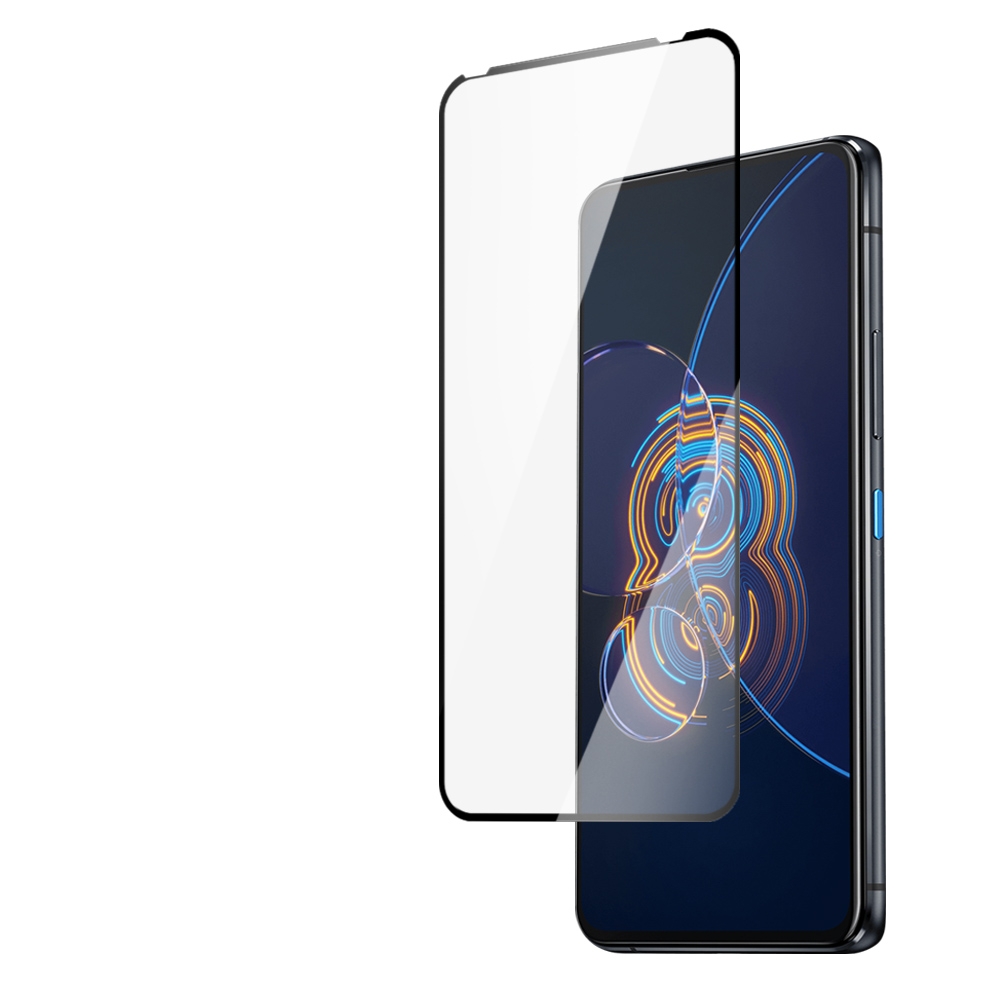 ASUS Zenfone 8 Flip ZS672KS 6.67吋滿版全膠鋼化膜手機保護貼