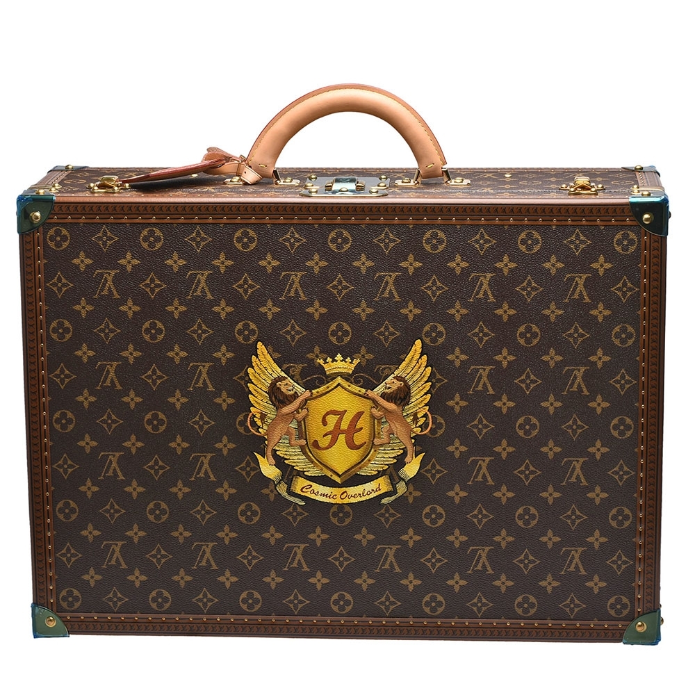 LV M21327經典BISTEN 55系列Monogram帆布硬面手提行李箱(訂製款_展示品)