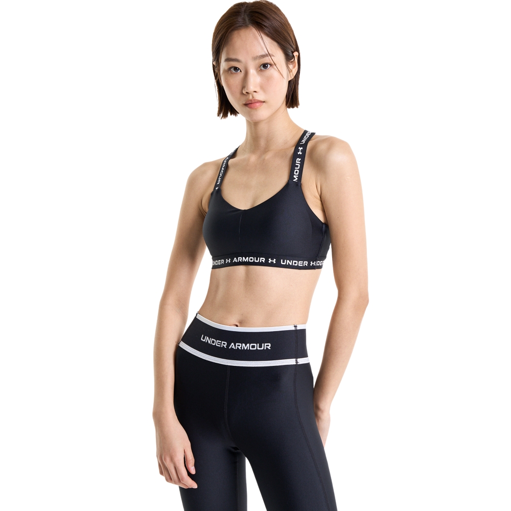 【UNDER ARMOUR】女 Crossback 低衝擊運動內衣_1361033-001