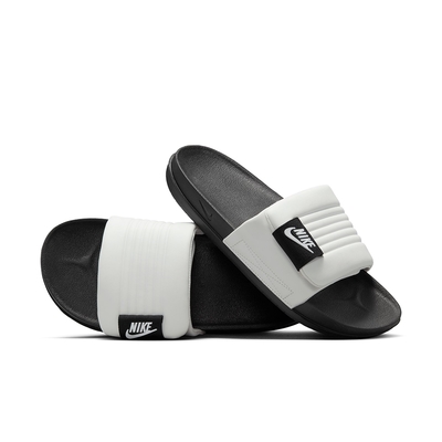 NIKE 拖鞋 男鞋 女鞋 運動 OFFCOURT ADJUST SLIDE 黑白 DQ9624-100 (3A5037)