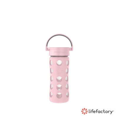 【Lifefactory】平口玻璃水瓶350ml