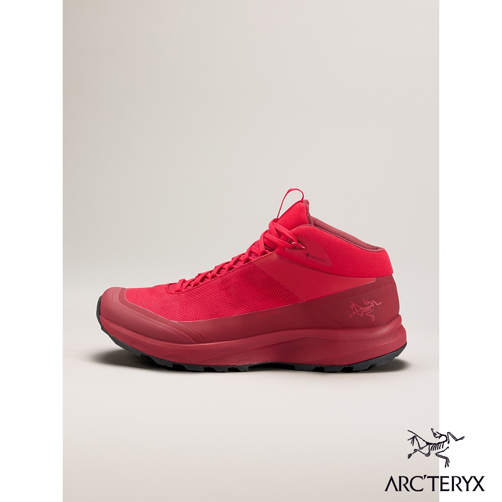 Arcteryx 始祖鳥 女 Aerios FL2 中筒 GT 登山鞋 煙燻棕/絹絲白