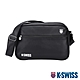 K-SWISS CT LEATHER BAG SMALL 2皮革側背包(小)-黑 product thumbnail 1