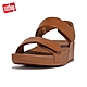 【FitFlop】LULU ADJUSTABLE LEATHER BACK-STRAP SANDALS 經典皮革可調式後帶涼鞋-女(淺褐色) product thumbnail 1