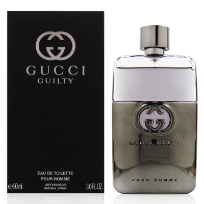 GUCCI Guilty 罪愛男性淡香水 90ml 公司貨