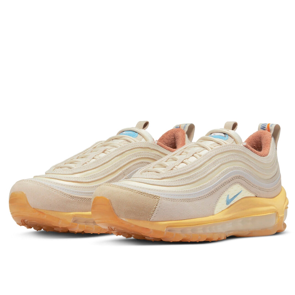 NIKE 耐吉 運動鞋 慢跑鞋 氣墊 緩震 女鞋 米 DV1489-141 W AIR MAX 97