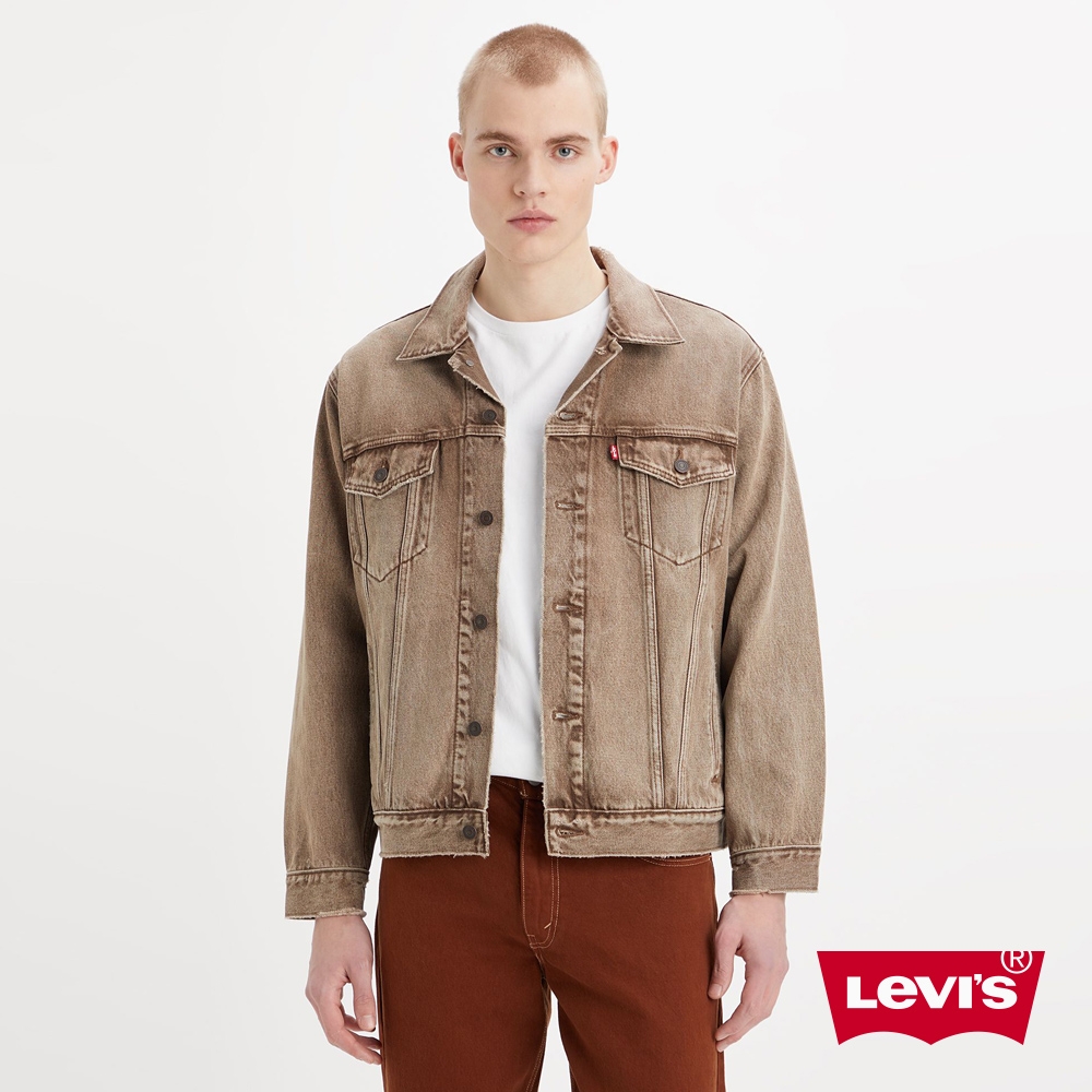 Levis 男款 Type3經典修身版型牛仔外套 / 精工沙黃水洗工藝