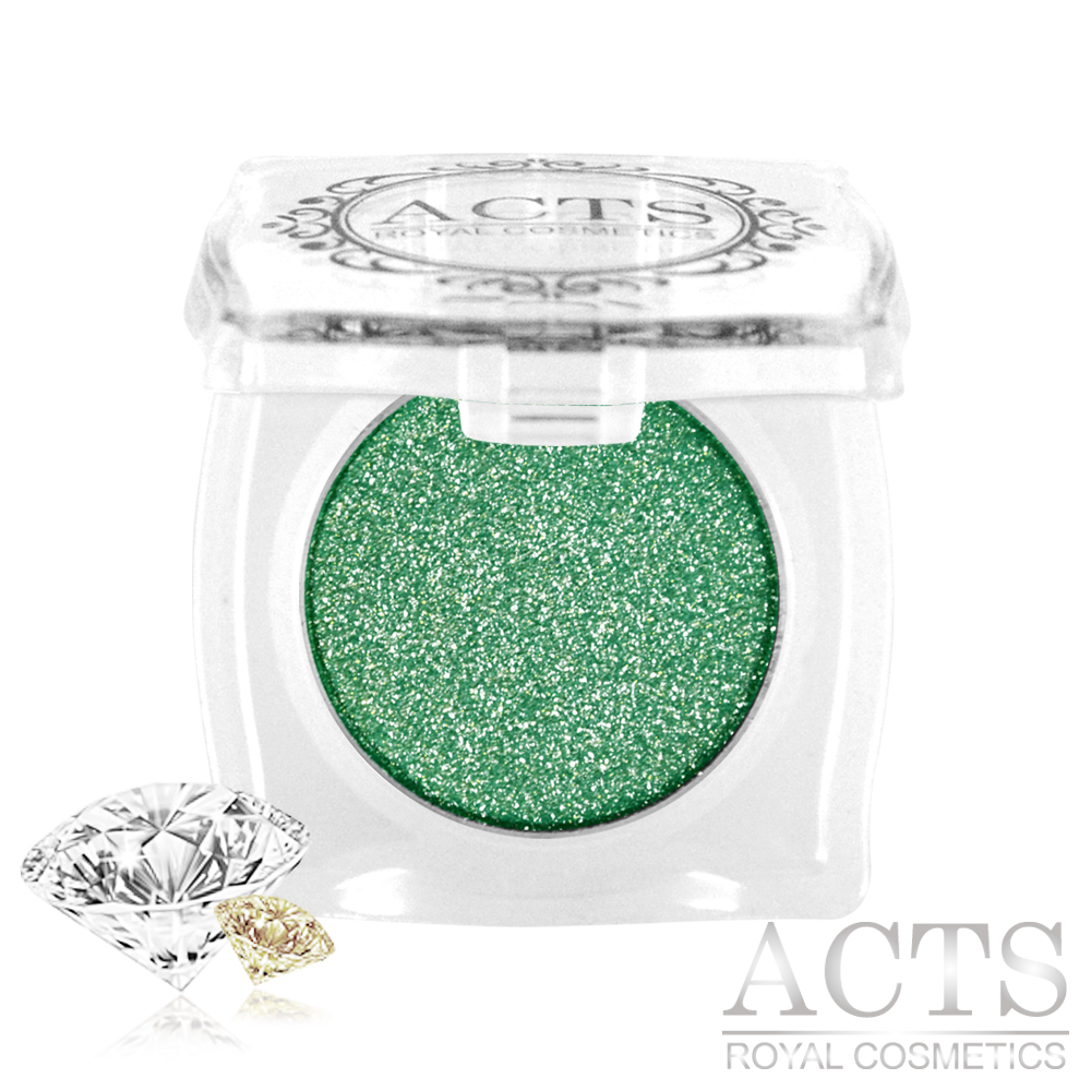 ACTS維詩彩妝 魔幻鑽石光眼影 醺綠晶鑽D322