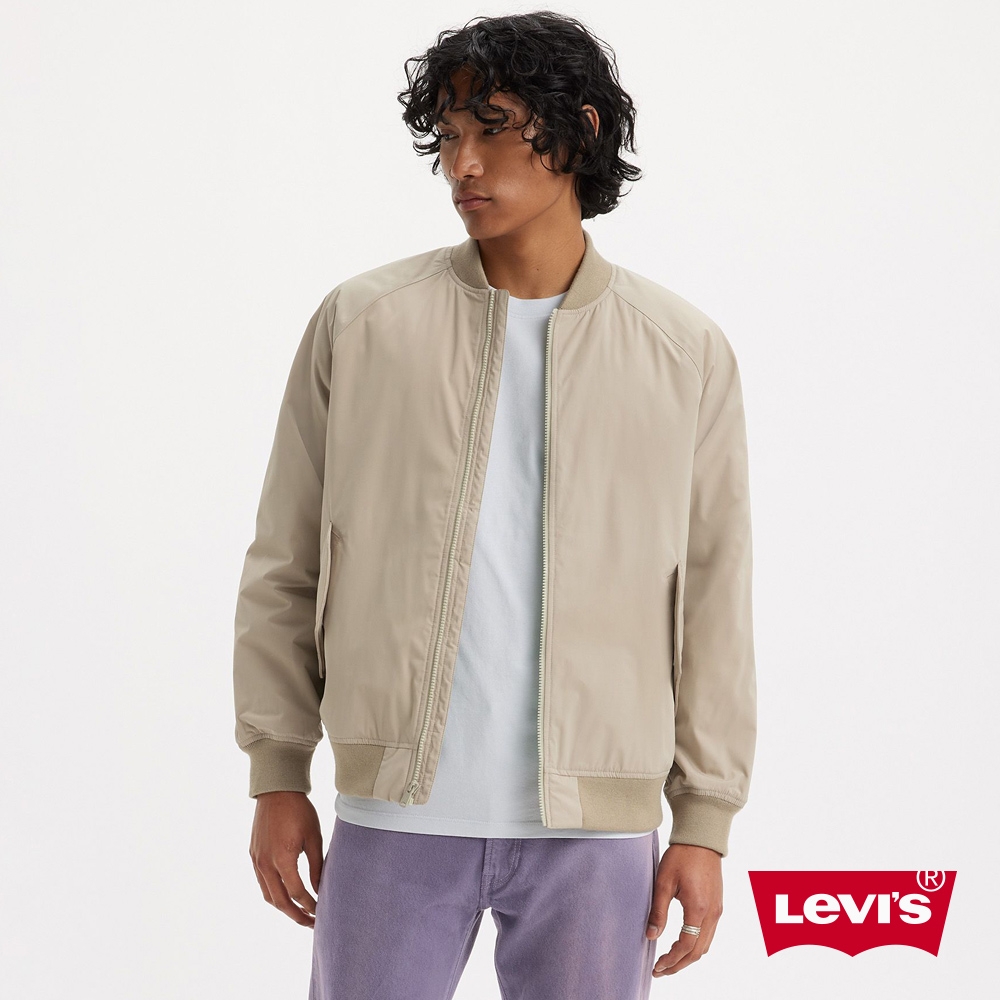 Levis 男款 鋪棉飛行外套 月岩灰