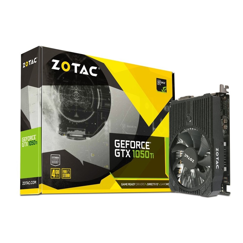 ZOTAC索泰 GeForce GTX 1050Ti Mini 顯示卡