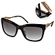 BURBERRY 太陽眼鏡 Gabardine系列經典女款眼鏡/黑#BU4207F 30018G product thumbnail 1