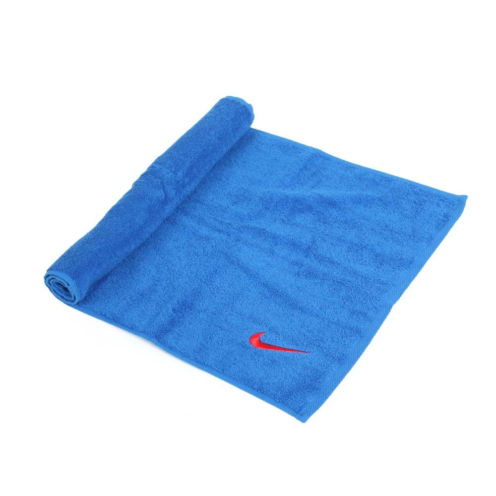 NIKE 日式盒裝毛巾 藍紅