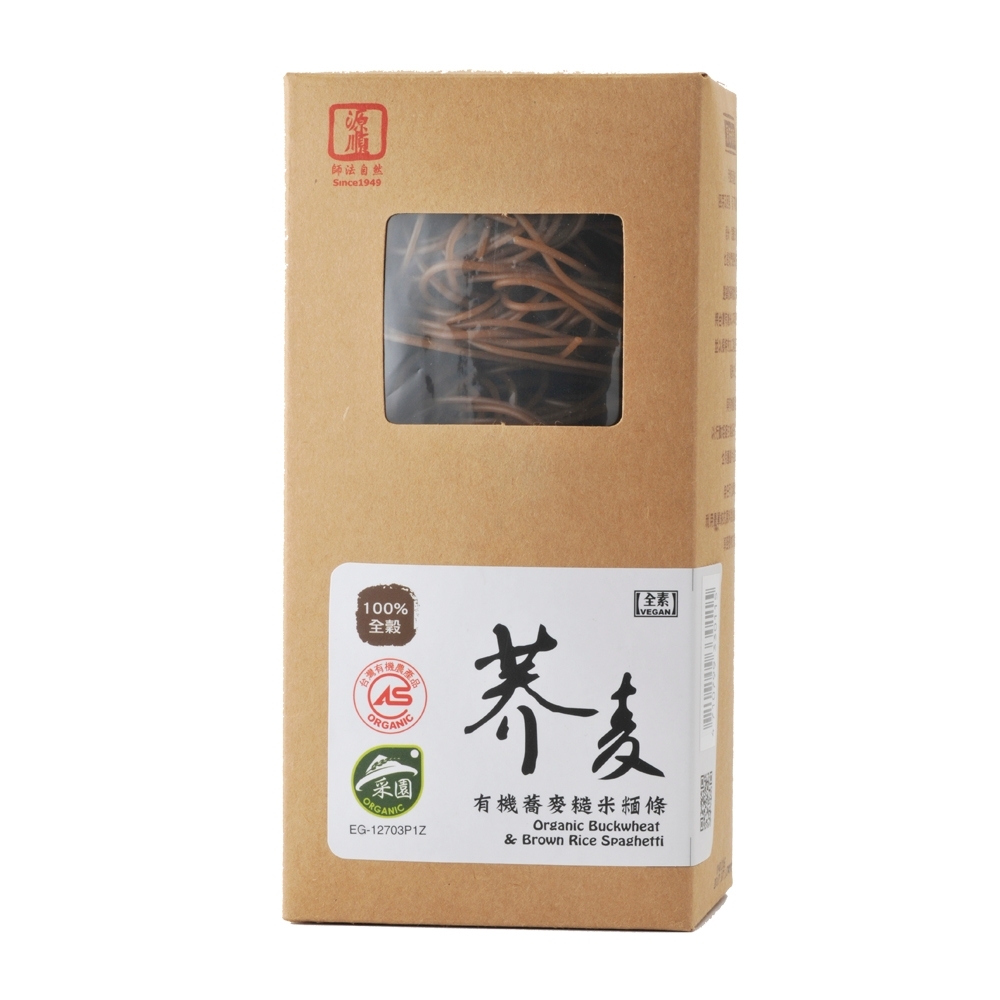 源順‧有機蕎麥糙米麵條(240g/盒)