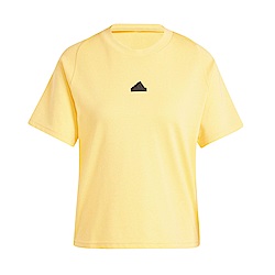 Adidas W Z.N.E. Tee IS3932 女 短袖 上衣 T恤 運動 休閒 簡約 百搭 舒適 穿搭 黃