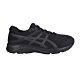 ASICS GEL-CONTEND 6 男慢跑鞋-4E-慢跑 路跑 寬楦 亞瑟士 1011A666-002 黑灰 product thumbnail 1