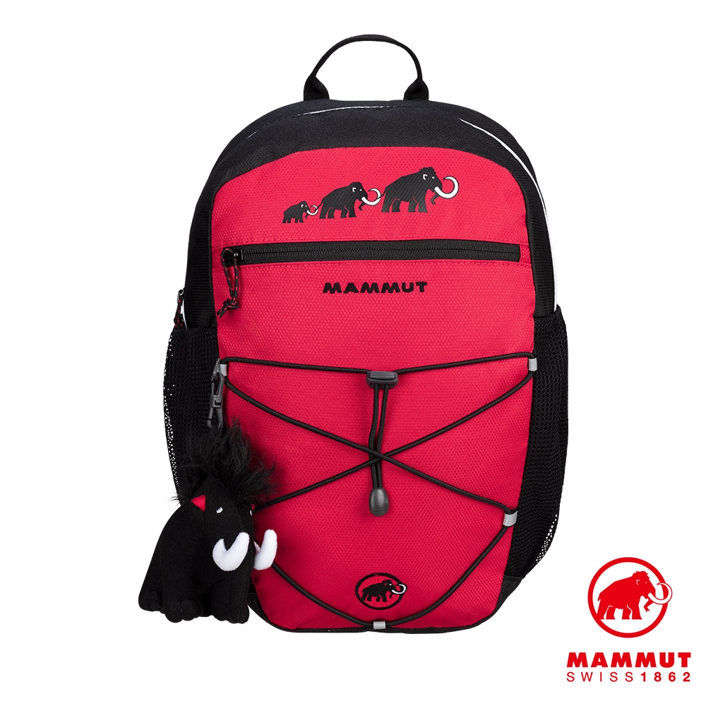 【Mammut】First Zip 4L 多用途兒童後背包 黑/地獄紅 #2510-01542