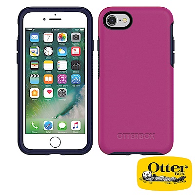 OtterBox iPhone7 / iPhone8炫彩幾何系列保護殼-黑醋栗