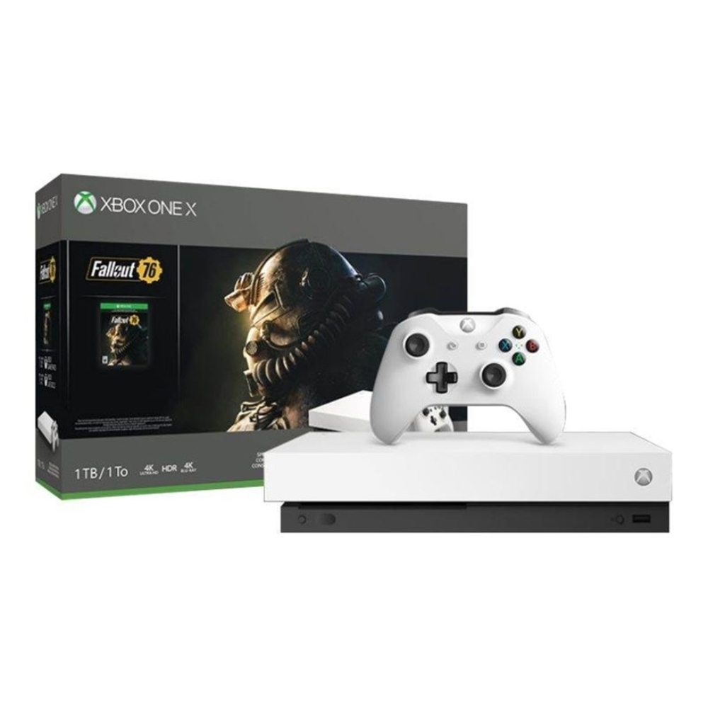 福利品】XBOX ONE X《異塵餘生76》1TB 同捆組| XBOX 主機組合| Yahoo