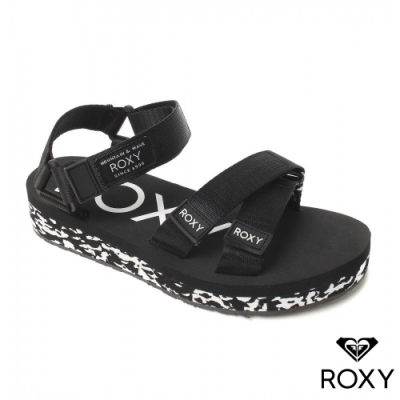 【ROXY】UNDERTOW 拖鞋 黑