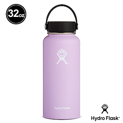 美國Hydro Flask 真空保冷/熱寬口鋼瓶 946ml 丁香紫