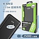 ASPOR 25000輕薄大容量 22.5W超級快充 LED數位顯示 全協議快充行動電源 product thumbnail 1