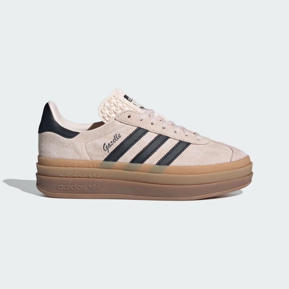 ADIDAS ORIGINALS GAZELLE BOLD W 女休閒鞋-奶茶色/黑-IE0429 | 休閒鞋